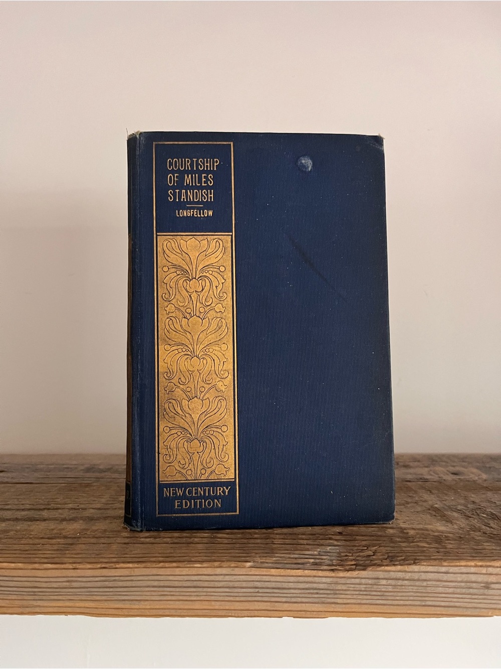 Book by Longfellow Courtship of Miles Standish Antique